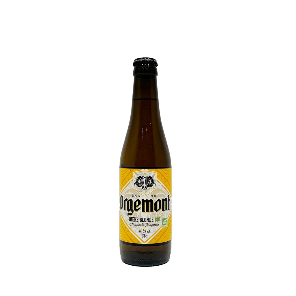 Bière - Orgemont - Blonde Bio 6% - 33cl