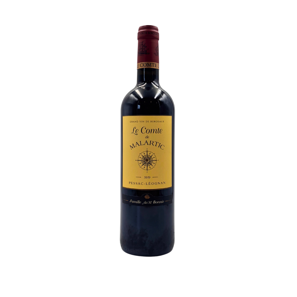 Vin - Le comte de Malartic - Bordeaux Pessac Léognan - 75cl