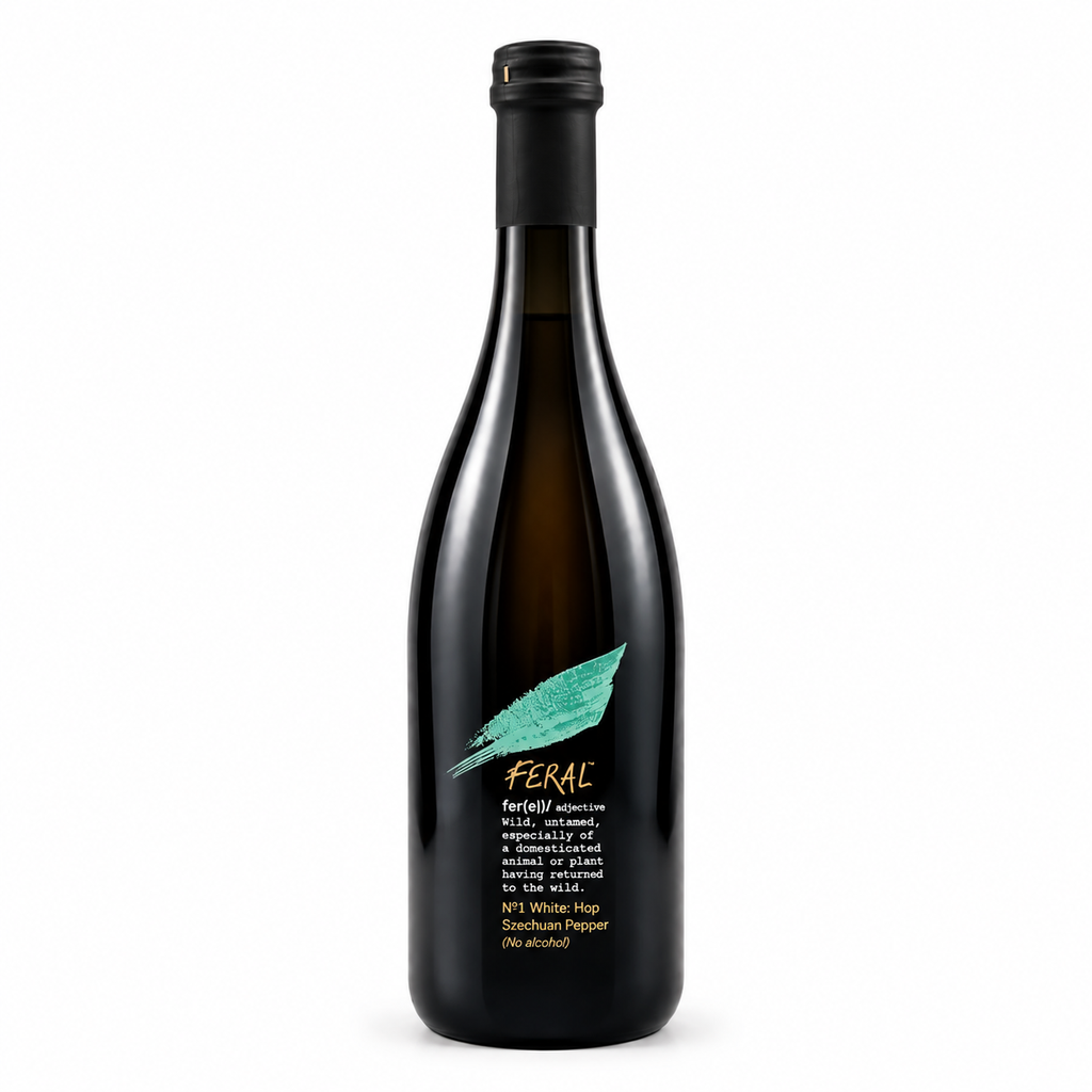 Sans alcool - Feral N°1 - Betterave Blanche, houblon, poivre du Sichuan - 75cl