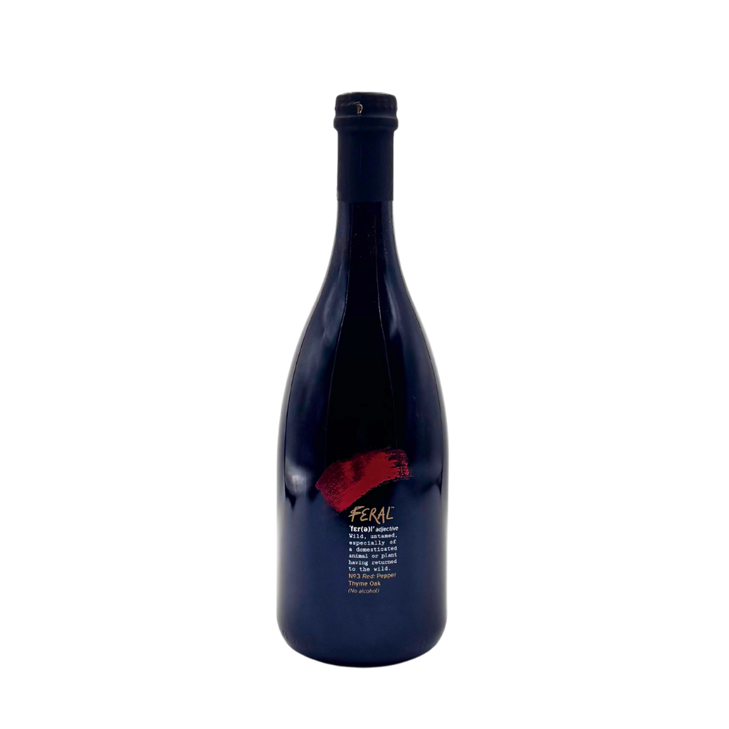 Sans alcool - Feral N°3 - Betterave rouge, poivre, thym et chêne - 75cl