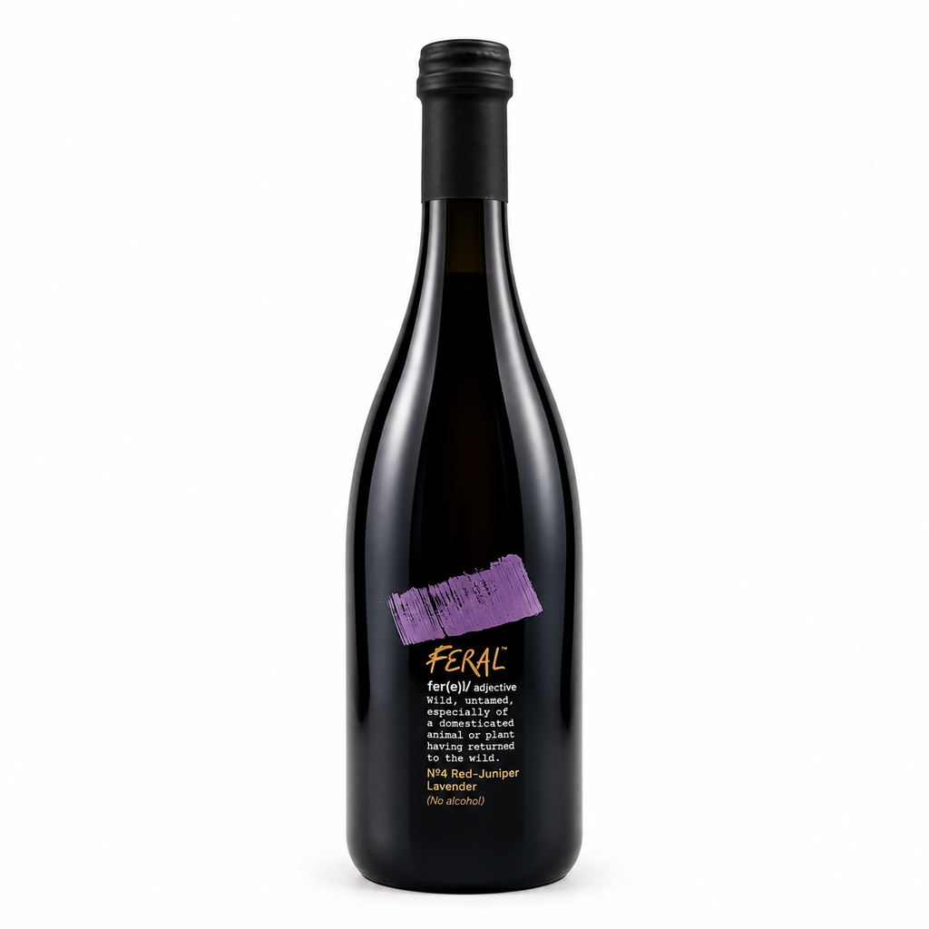 Sans alcool - Feral N°4 - Betterave rouge, lavande et genévrier - 75cl