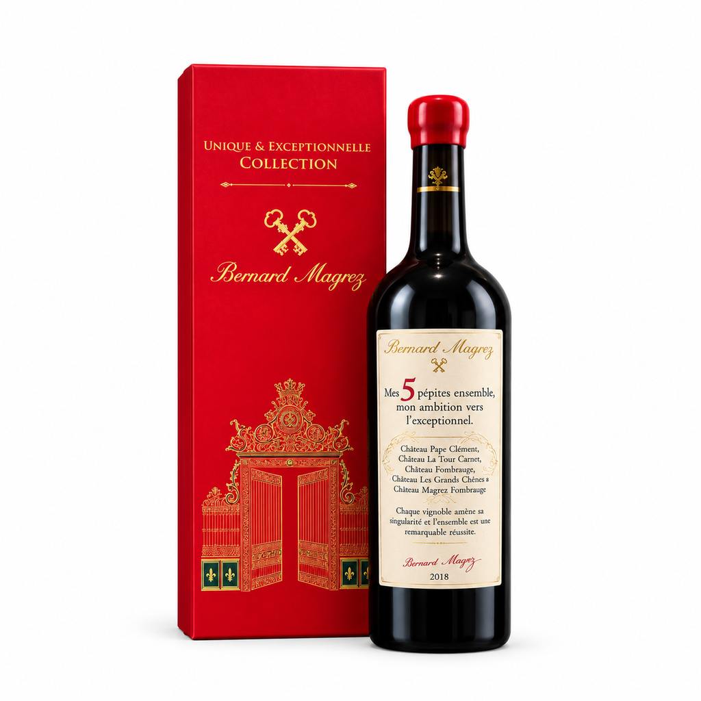 [VH-W002268] Vin - Bernard Magrez - Collection Unique & Exceptionnelle - Mes 5 Pépites - 2018 - 75cl