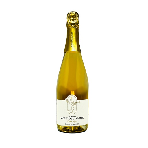 Vin effervescent - Domaine Mont des Anges - Blanc de Blanc Millésime 2021 - 75cl