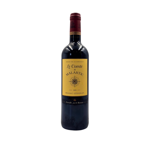 Vin - Le comte de Malartic - Bordeaux Pessac Léognan - 75cl